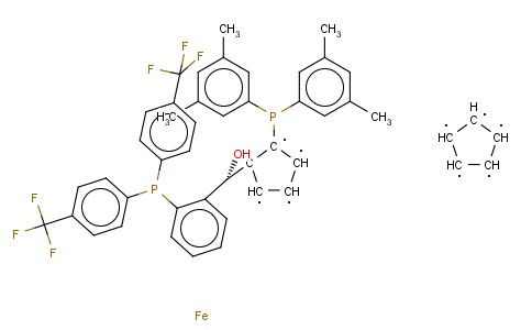 (S)-(-)-[(S)-2-DI(3,5-XYLYL)PHOSPHINOFERROCENYL][2-DI(4-TRIFLUOROMETHYLPHENYL)PHOSPHINOPHENYL]METHAN